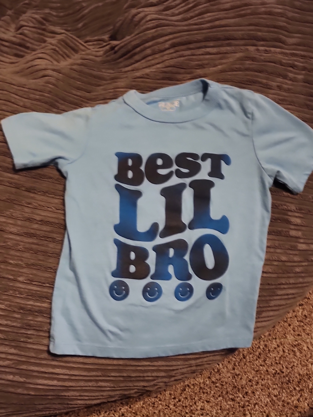 The Children's Place Light Blue 'Best Lil Bro' Graphic Tee